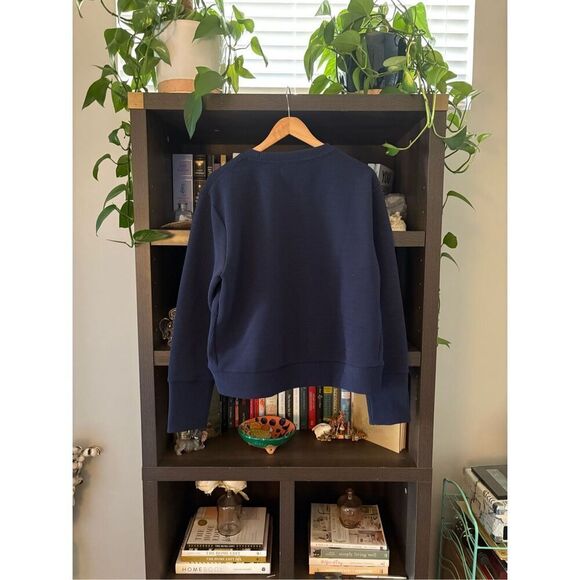 NWT Addison Bay The Everyother Day Crewneck Ribbed Navy Blue Size XL $168 MSRP - Picture 6 of 10